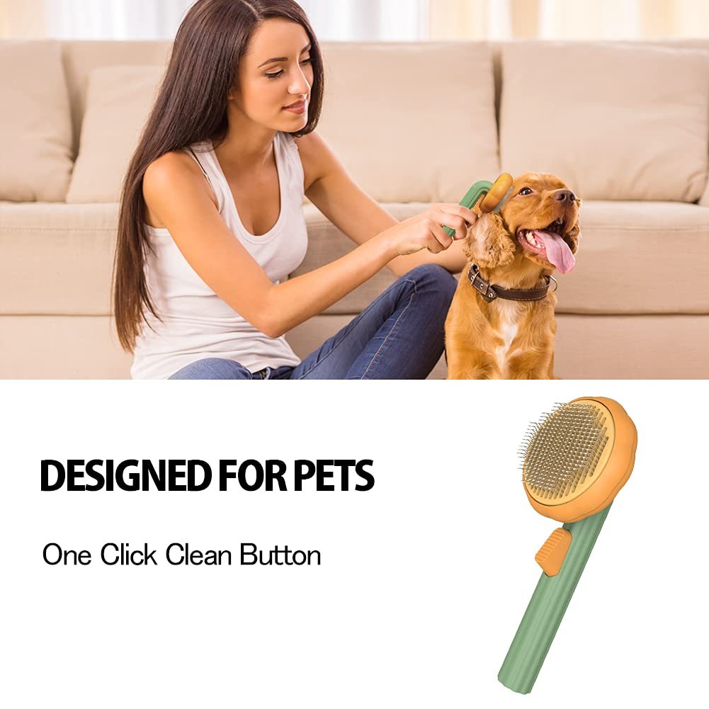 Pet Pumpkin Hair Remover Brush