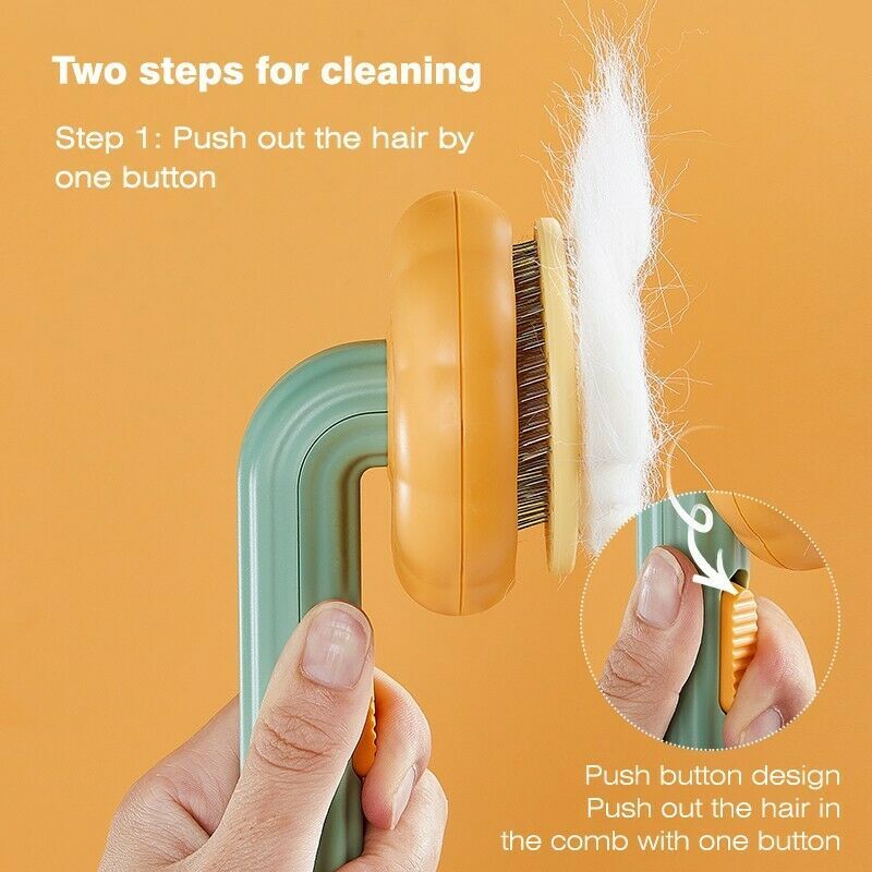 Pet Pumpkin Hair Remover Brush