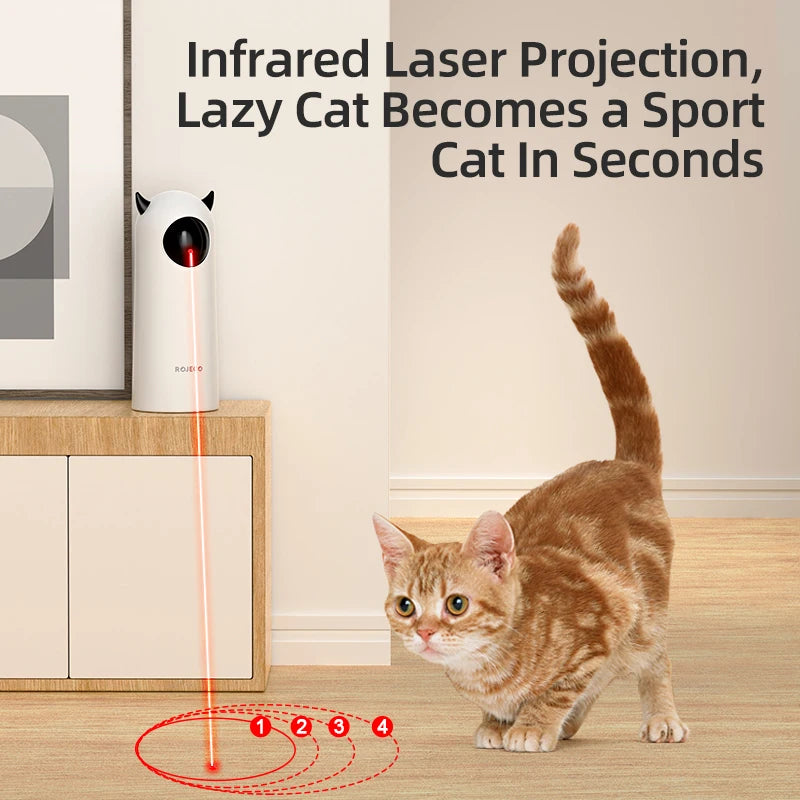 Automatic Indoor Pet Interactive Smart Teasing LED