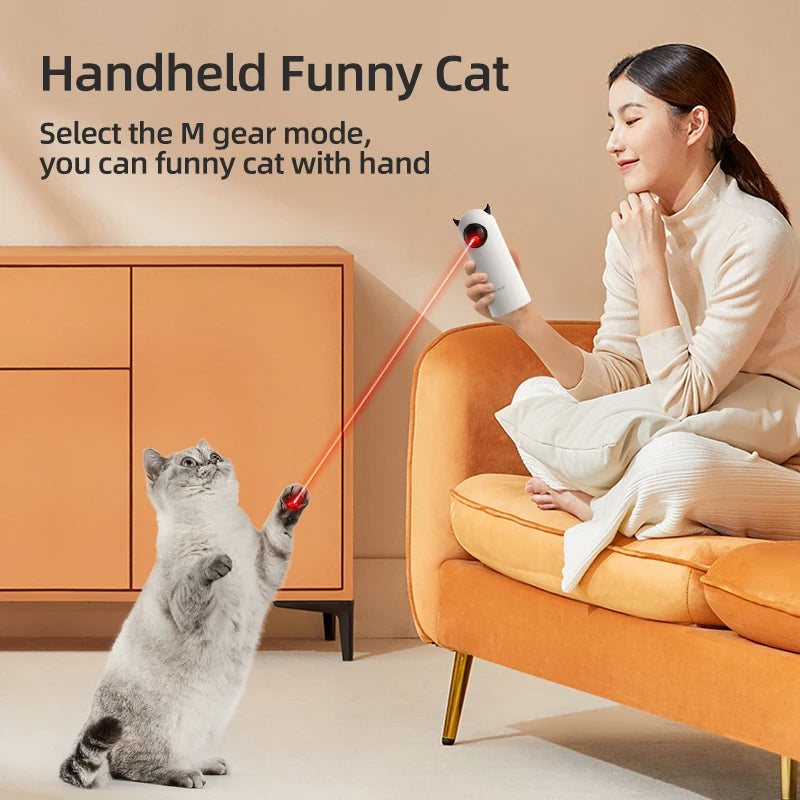 Automatic Indoor Pet Interactive Smart Teasing LED